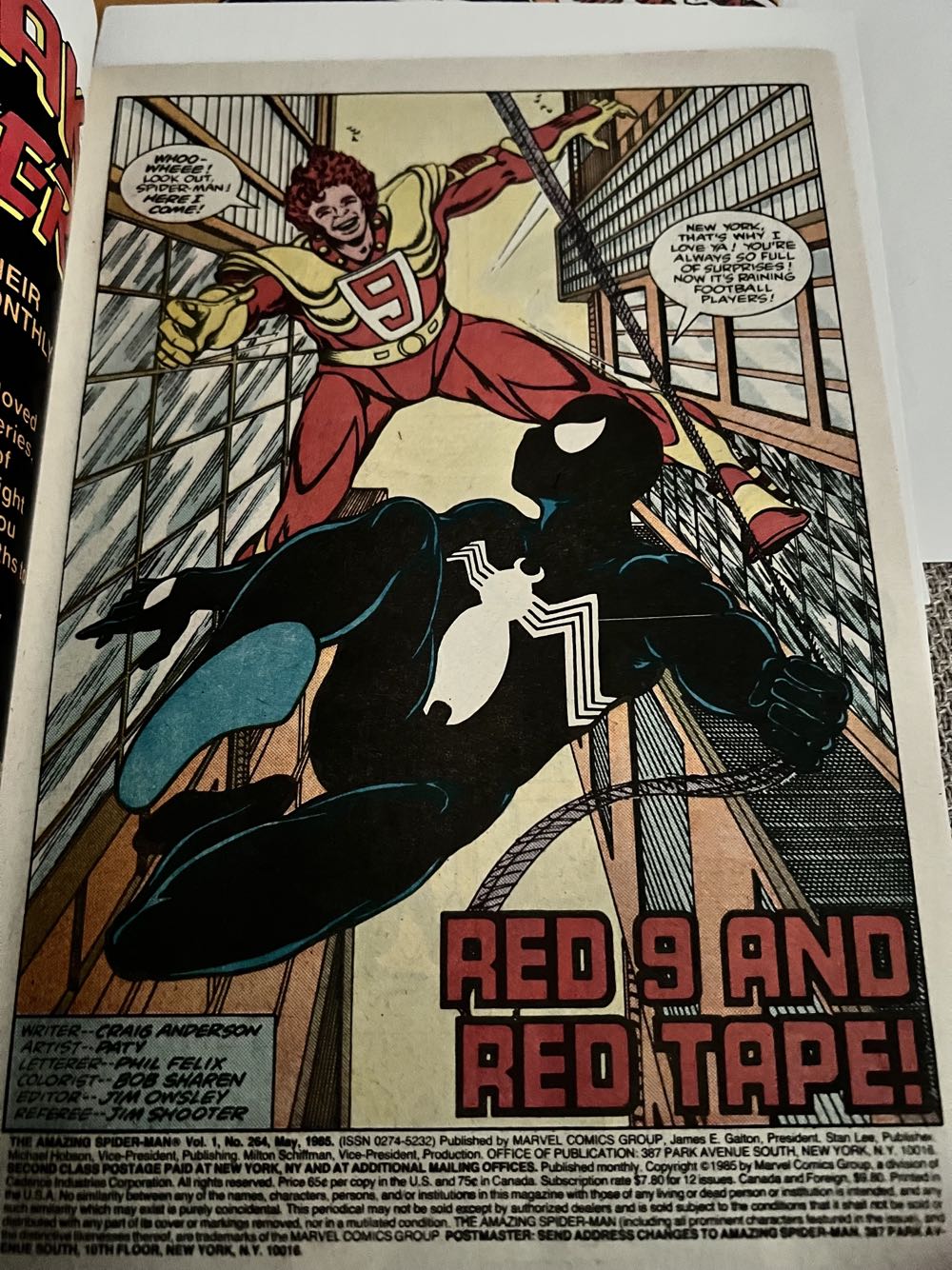 The Amazing Spider-Man 264 - Marvel Comics Amazing Spider-man* (264 - May 1985) comic book collectible [Barcode 759606068142] - Main Image 3