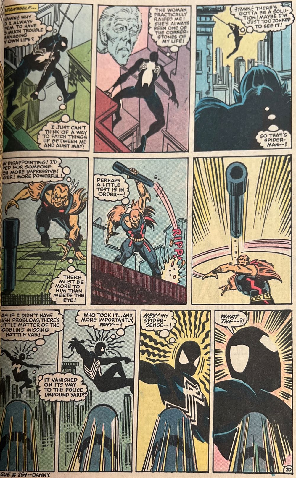 The Amazing Spider-Man, Vol. 1 - Marvel (256 - Sep 1984) comic book collectible [Barcode 759606068142] - Main Image 4