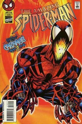 The Amazing Spider-man - Marvel (410 - Apr 1996) comic book collectible [Barcode 759606068142] - Main Image 1