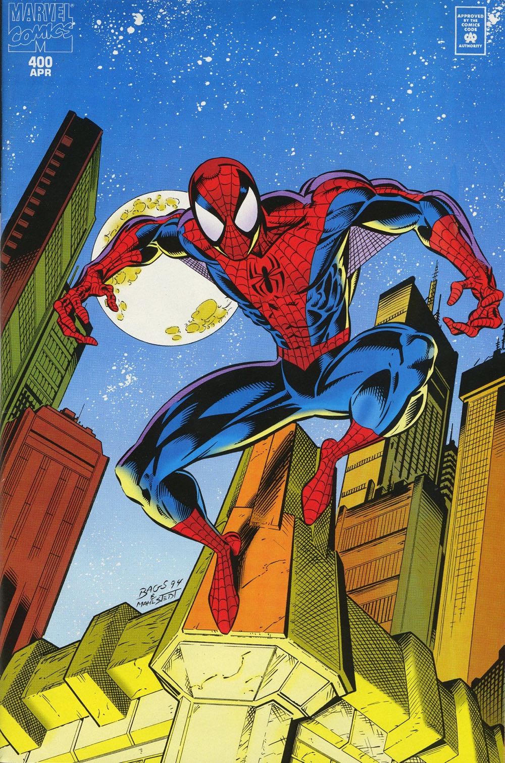 The Amazing Spider-man - Marvel (400 - Apr 1995) comic book collectible [Barcode 759606068142] - Main Image 2