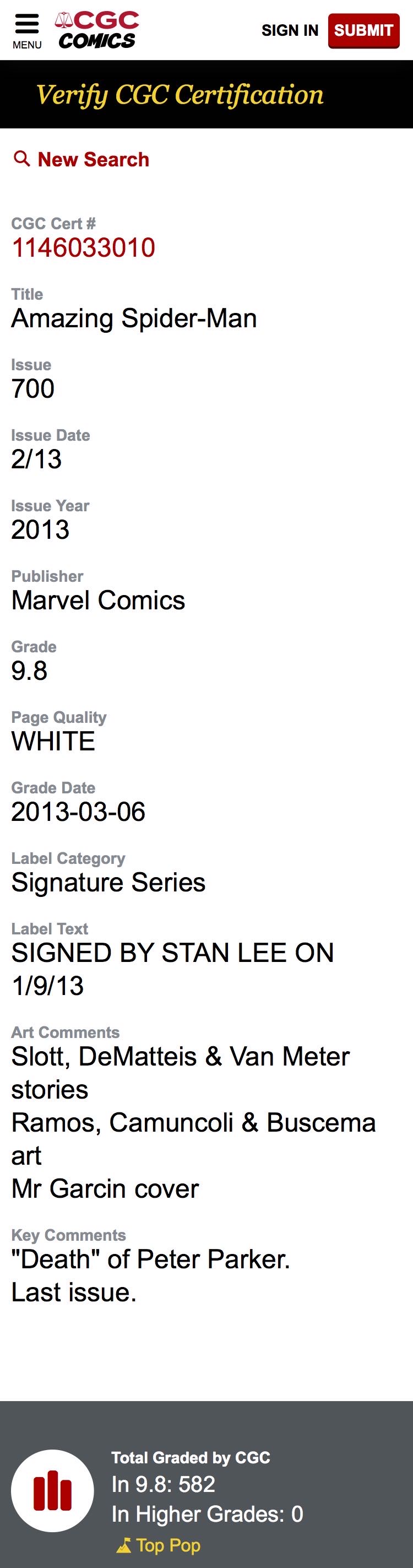 The Amazing Spider-Man - Marvel Comics (700 - Feb 2013) comic book collectible [Barcode 759606047161] - Main Image 4