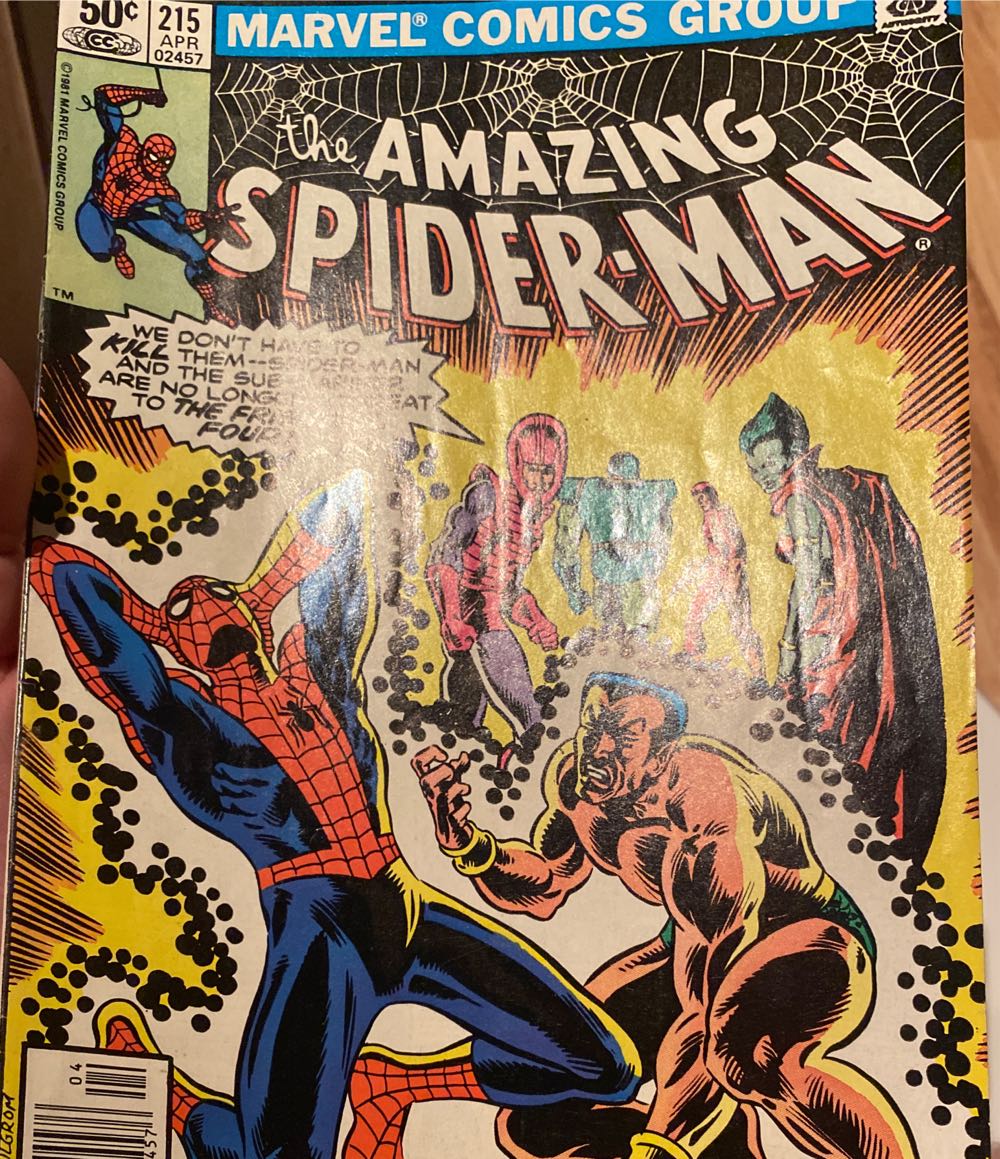 Amazing Spider-man, The - Marvel Comics Group (215 - Apr 1981) comic book collectible [Barcode 759606068142] - Main Image 3