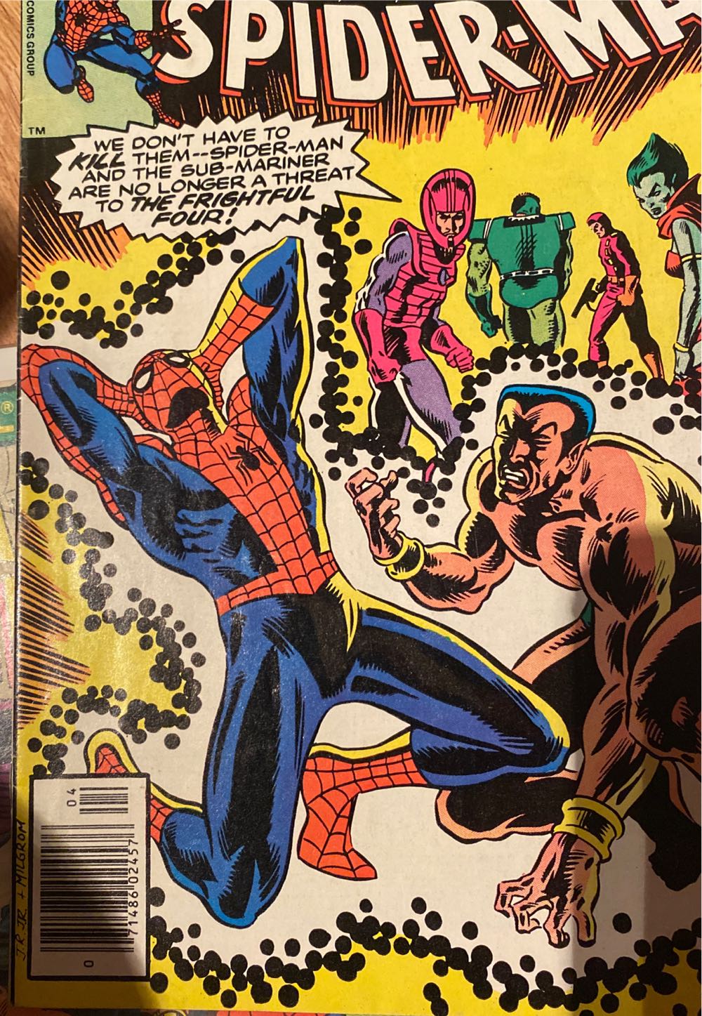 Amazing Spider-man, The - Marvel Comics Group (215 - Apr 1981) comic book collectible [Barcode 759606068142] - Main Image 4