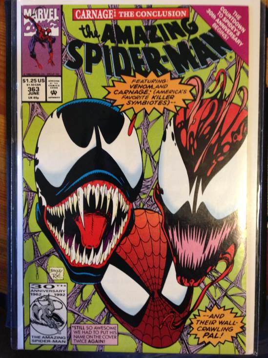 Amazing Spider-Man, The - Marvel (363 - Jun 1992) comic book collectible [Barcode 759606068142] - Main Image 1