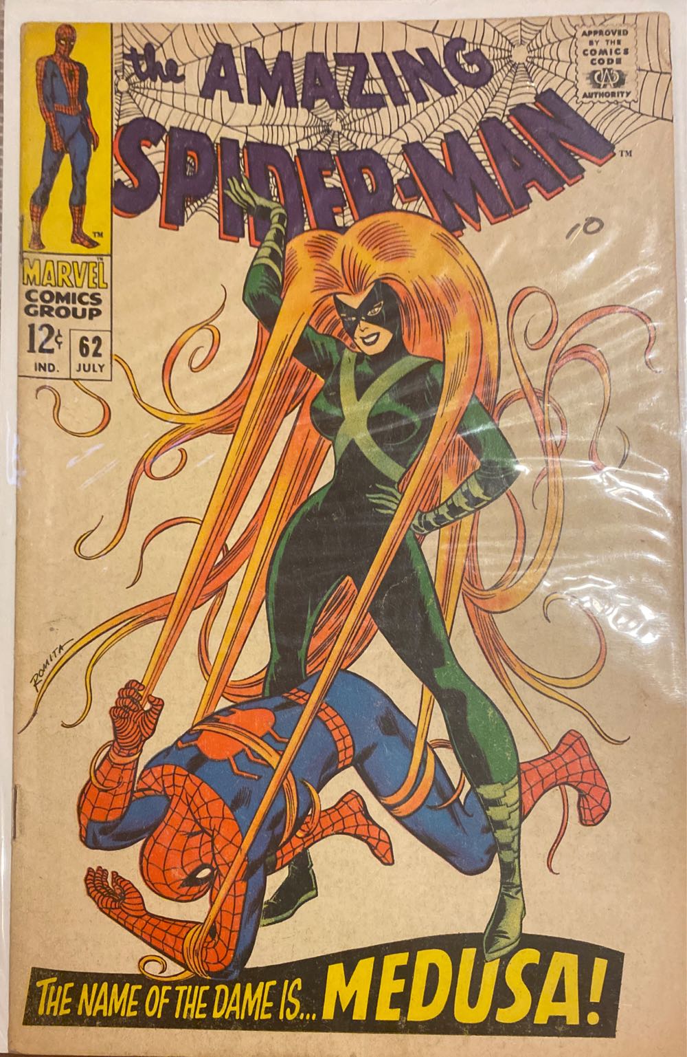 Amazing Spider-Man, The - Non-Pareil Publishing Corp. (62 - Jul 1968) comic book collectible [Barcode 00928102457604] - Main Image 3