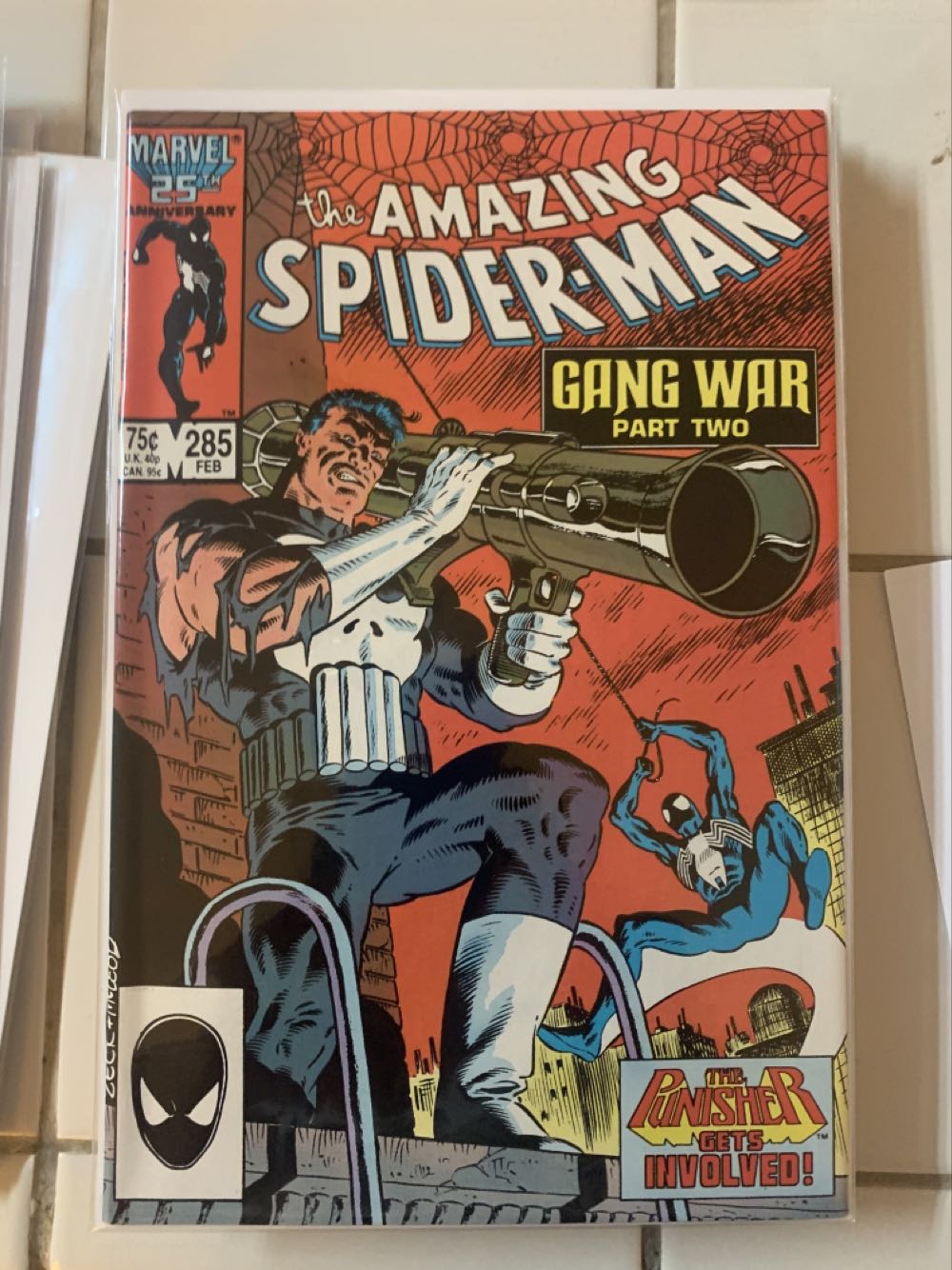 Amazing Spider-Man (Vol 1) - Marvel Comics Group (285 - Feb 1987) comic book collectible [Barcode 759606068142] - Main Image 2