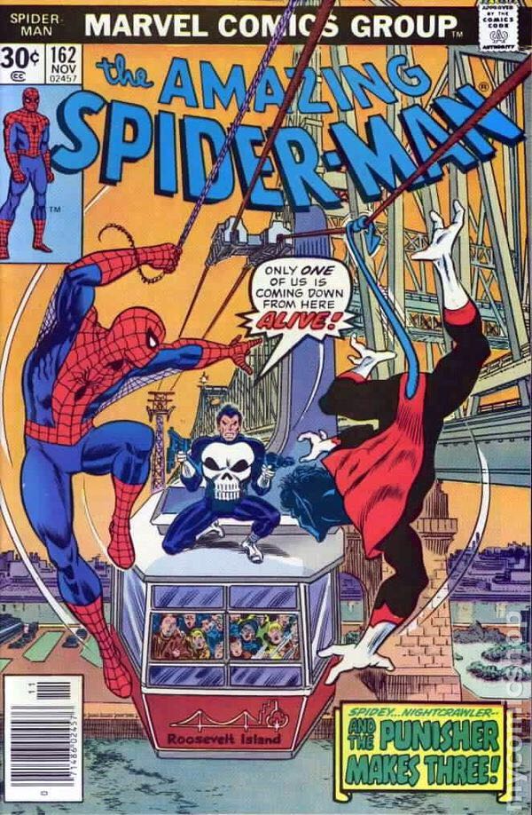 Amazing Spider-man, The - Marvel Comics Group (162 - Nov 1976) comic book collectible [Barcode 067200001411] - Main Image 2
