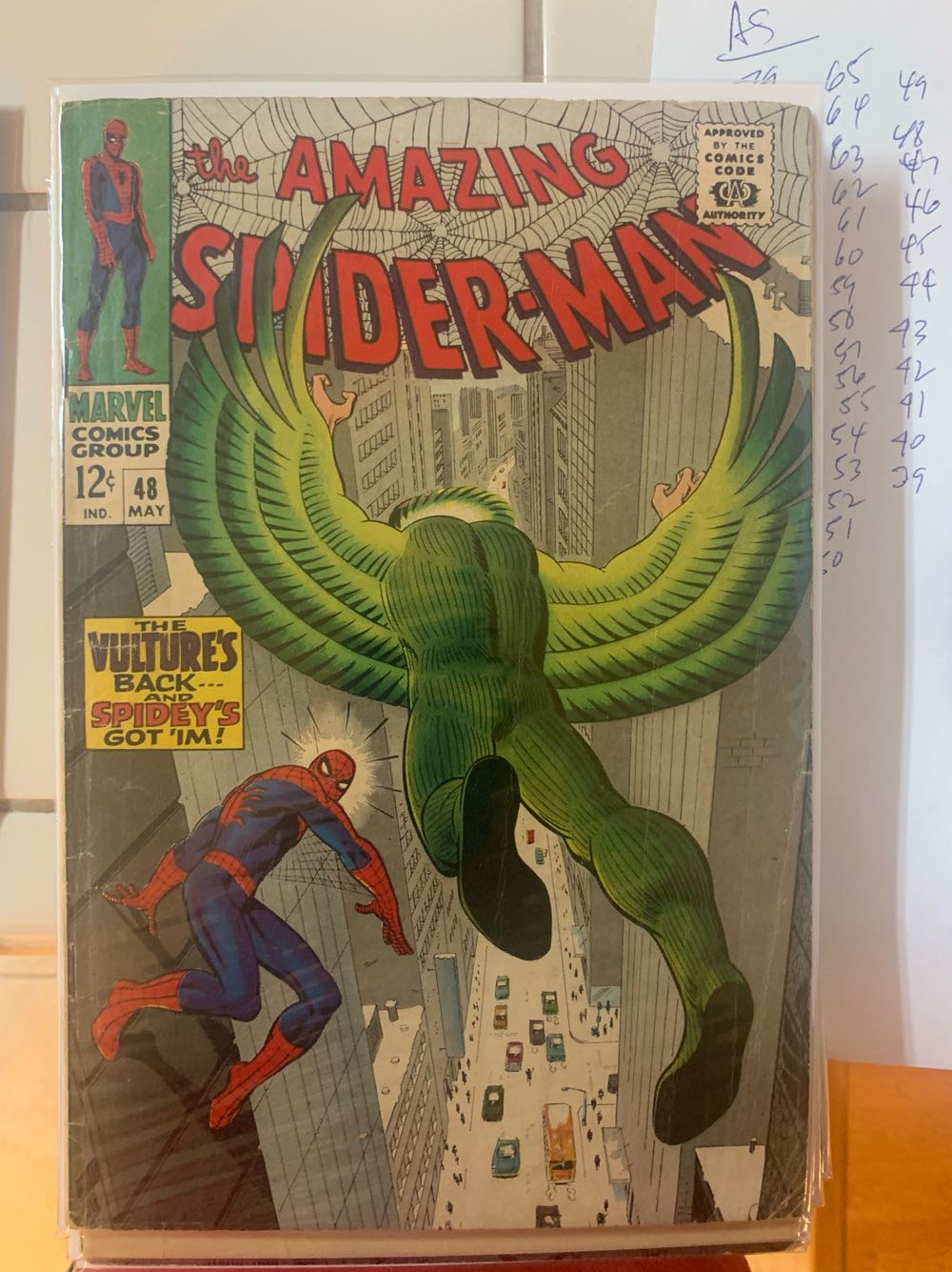 Amazing Spider-man, The - Marvel Comics Group (48 - May 1967) comic book collectible [Barcode 759606068142] - Main Image 2