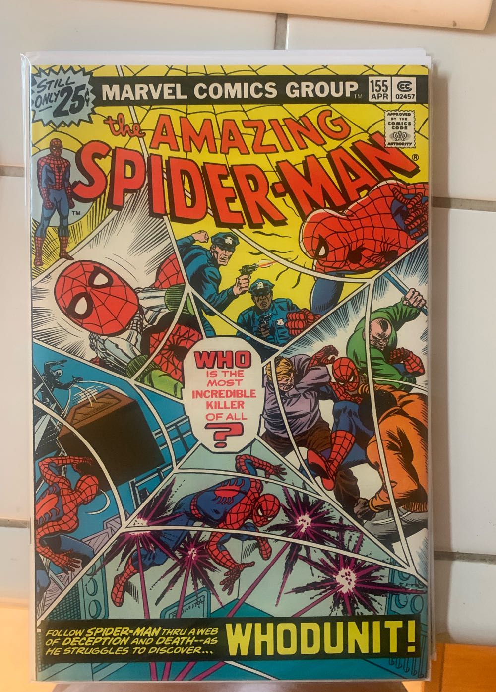 Amazing Spider-man, The - Marvel (155 - Apr 1976) comic book collectible - Main Image 2