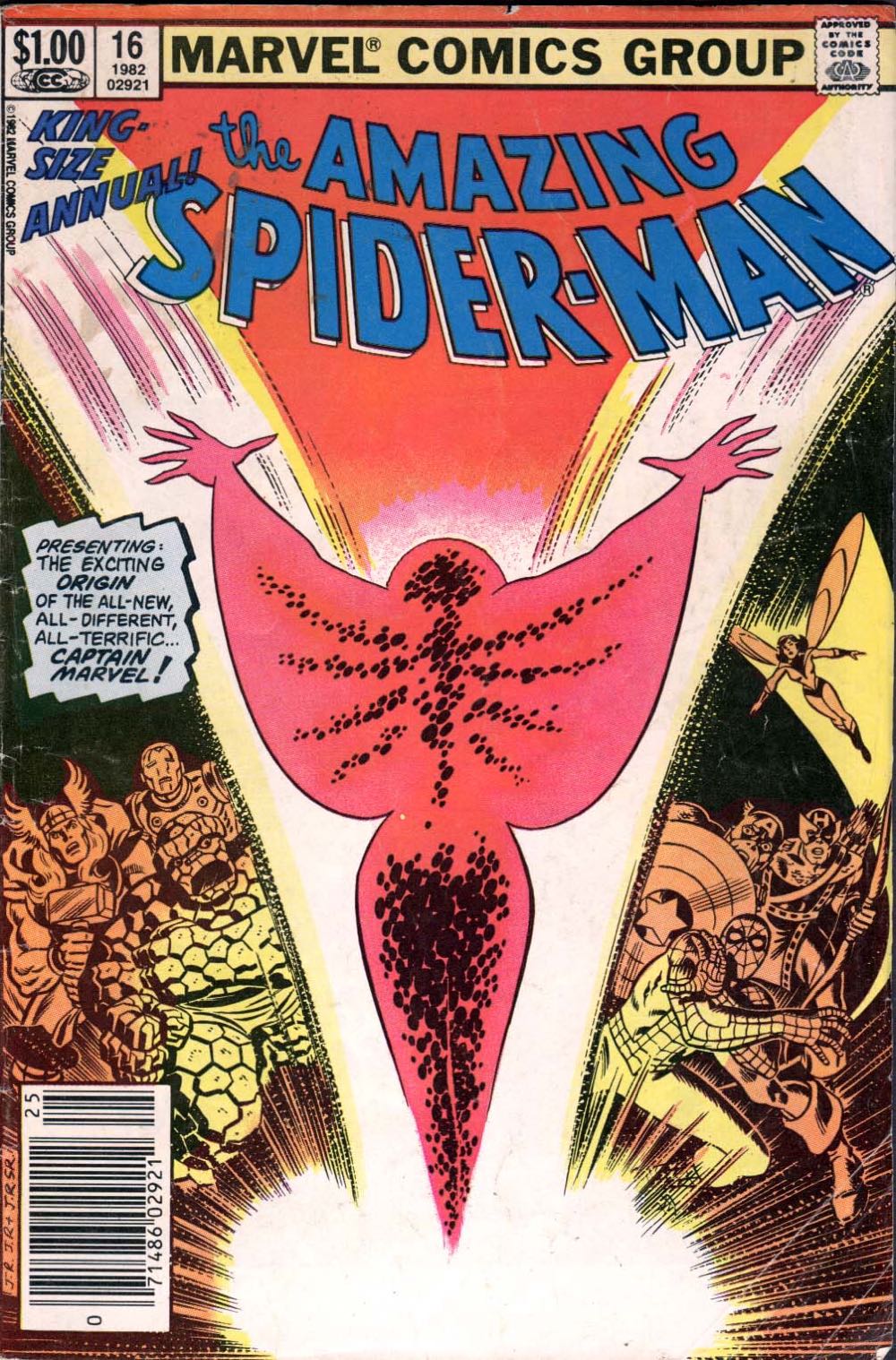 The Amazing Spider-Man Annual - Marvel Comics (16 - 10/1982) comic book collectible [Barcode 759606068142] - Main Image 2
