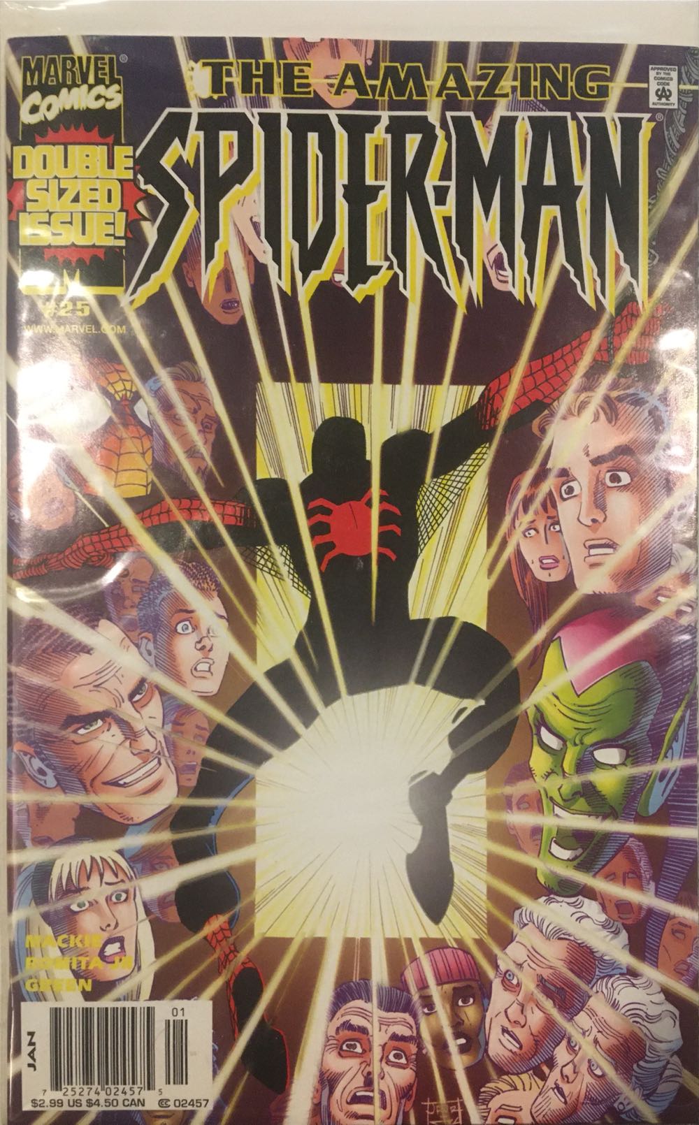 Amazing Spider-man, The - Marvel (25 - Jan 2001) comic book collectible [Barcode 759606068142] - Main Image 2