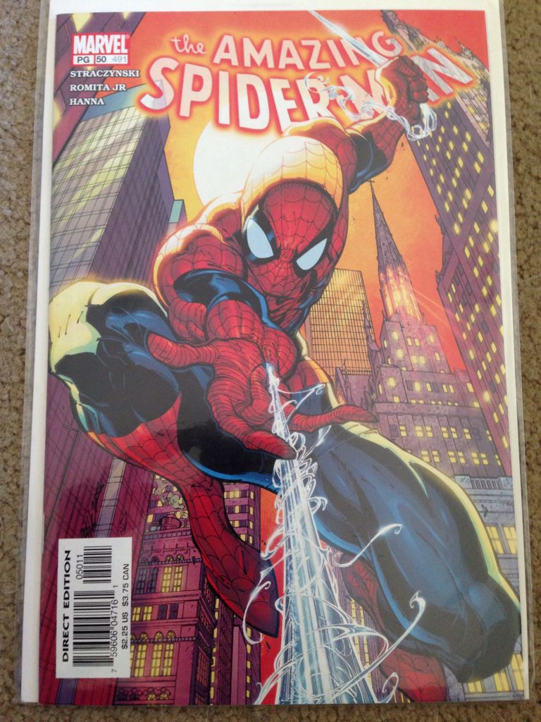 The Amazing Spider-Man (Vol. 2) - Marvel Comics (50 - Apr 2003) comic book collectible [Barcode 759606068142] - Main Image 1