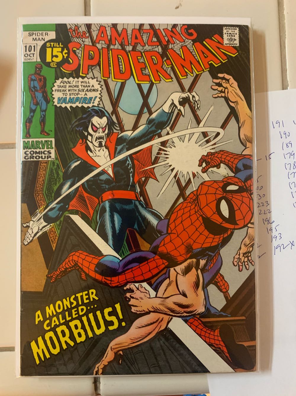 The Amazing Spider-man - Marvel (101 - Oct 1992) comic book collectible [Barcode 759606068142] - Main Image 2