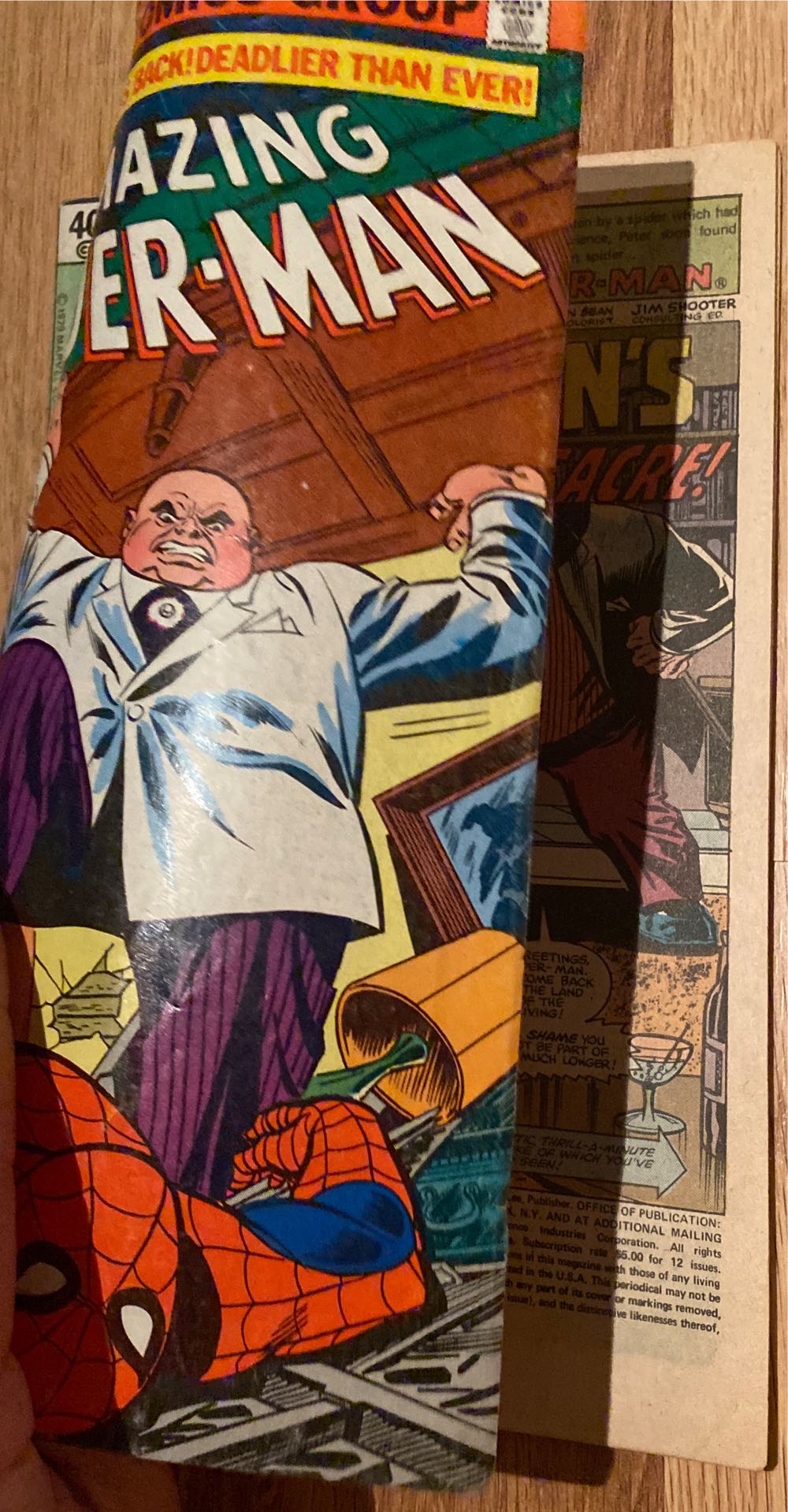 Amazing Spider-man, The - Marvel (197 - Oct 1979) comic book collectible [Barcode 759606068142] - Main Image 4