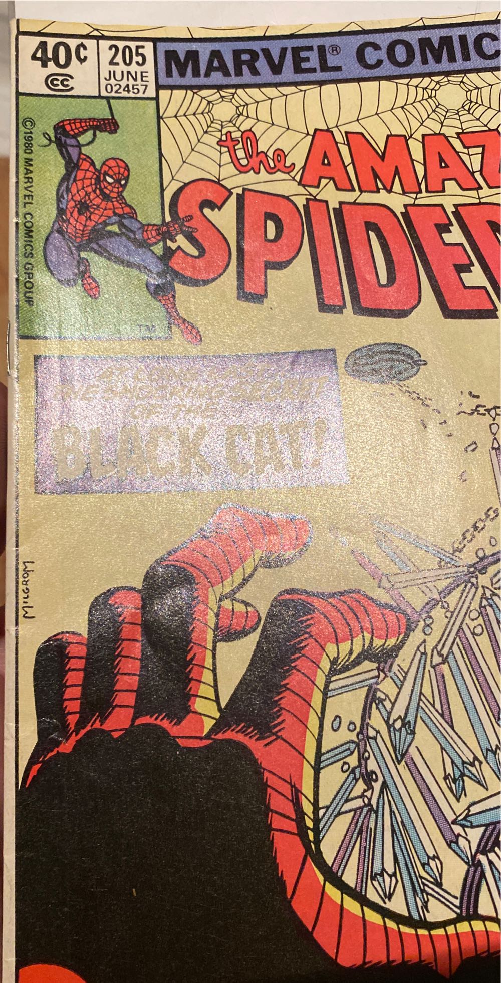 Amazing Spider-man, The - Marvel Comics Group (205 - Jun 1980) comic book collectible [Barcode 759606068142] - Main Image 3