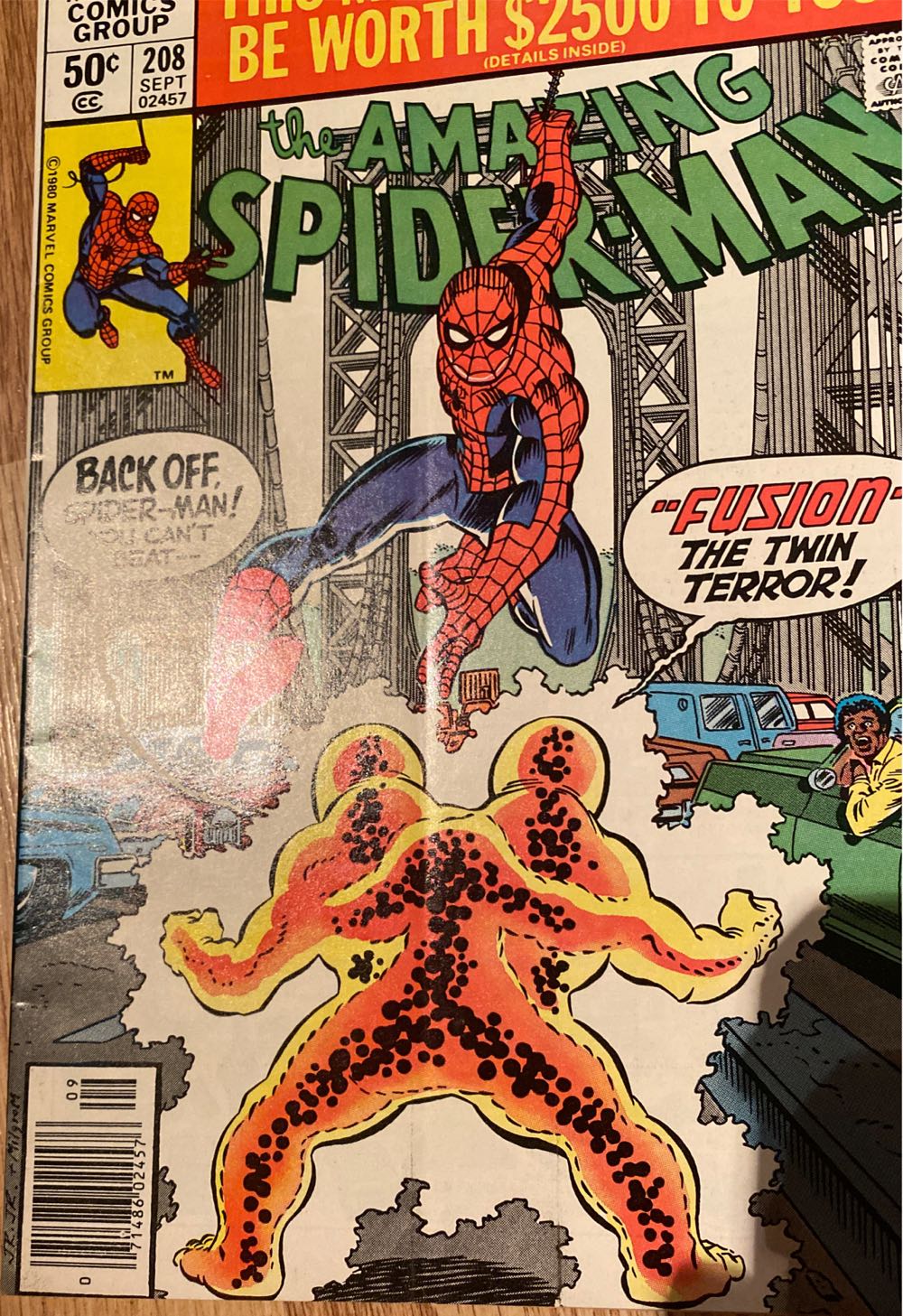 Amazing Spider-man, The - Marvel (208 - Sep 1980) comic book collectible - Main Image 3
