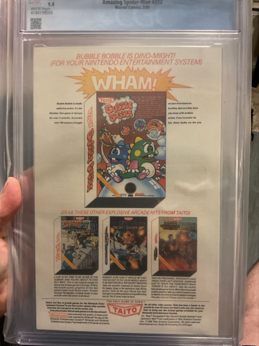 The Amazing Spider-Man 312 - Marvel Comics Amazing Spider-man* (312 - Feb 1989) comic book collectible - Main Image 3