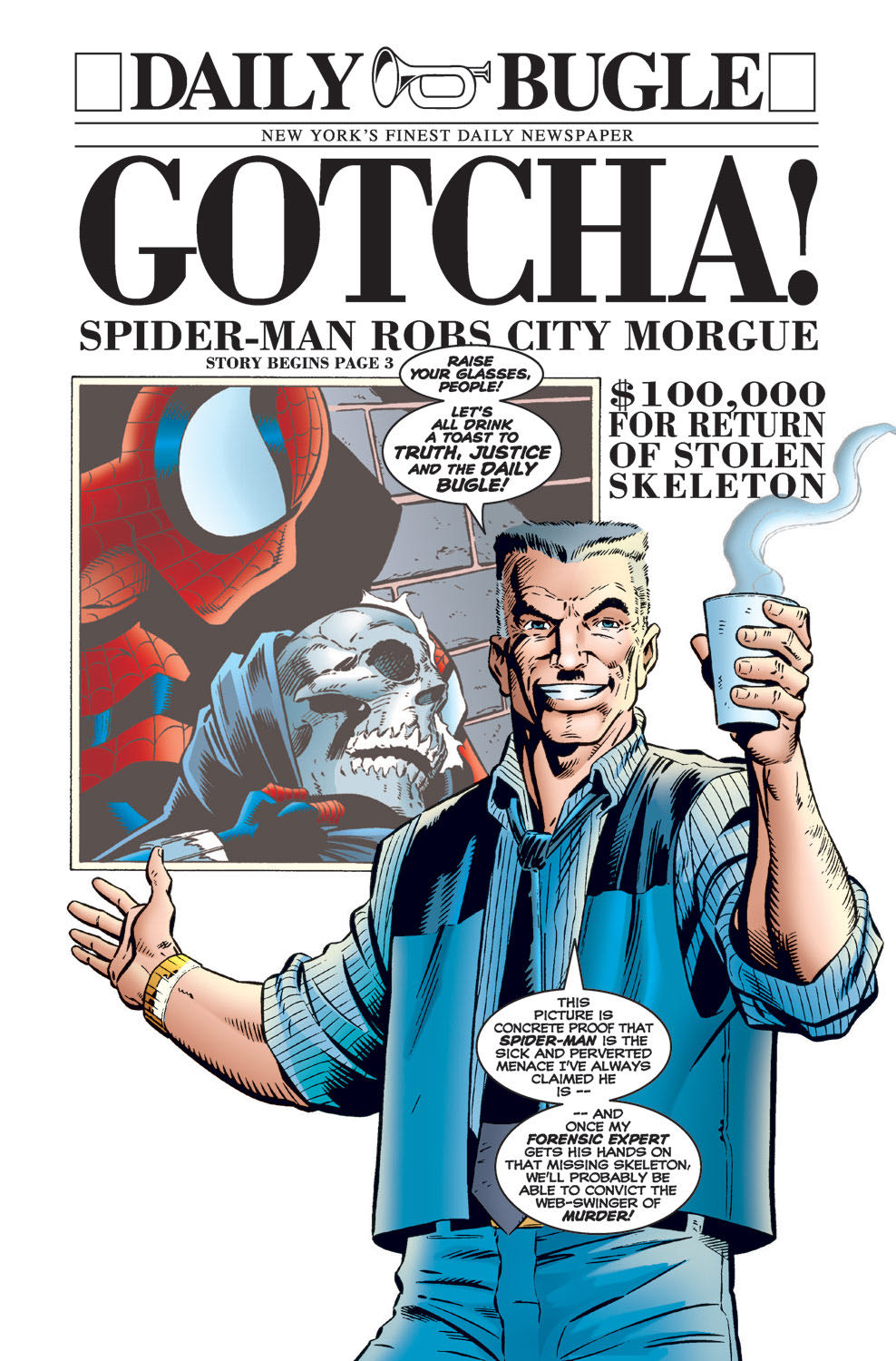 The Amazing Spider-man - Marvel Comics Group (411 - May 1996) comic book collectible - Main Image 3