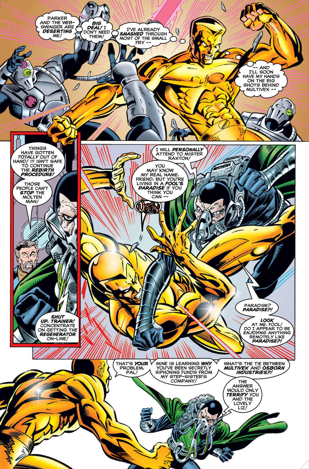 The Amazing Spider-man - Marvel Comics Group (412 - Jun 1996) comic book collectible - Main Image 3