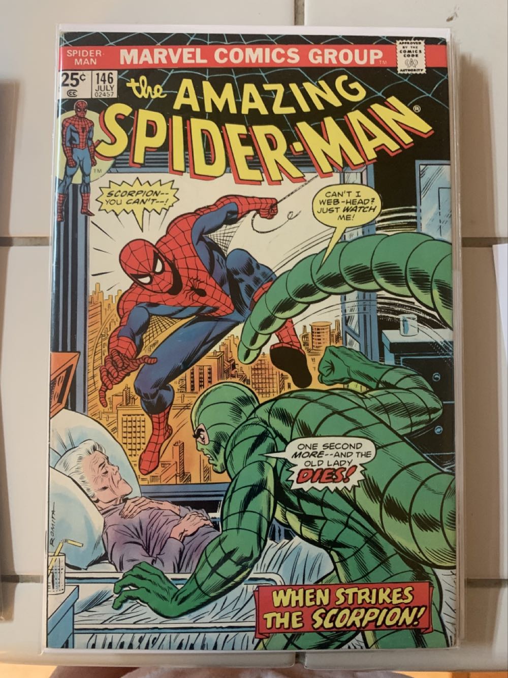 Amazing Spider-Man 146 - Marvel (146 - Jul 1975) comic book collectible - Main Image 3