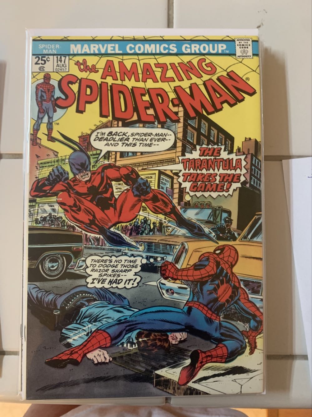 Amazing Spider-Man, The - Marvel Comics (147 - Aug 1975) comic book collectible - Main Image 3