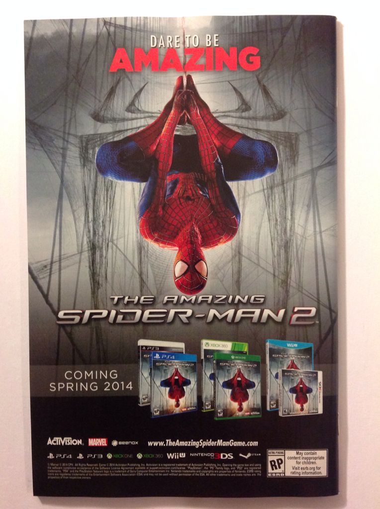 The Amazing Spider-man - Marvel (1 - May 2014) comic book collectible - Main Image 2