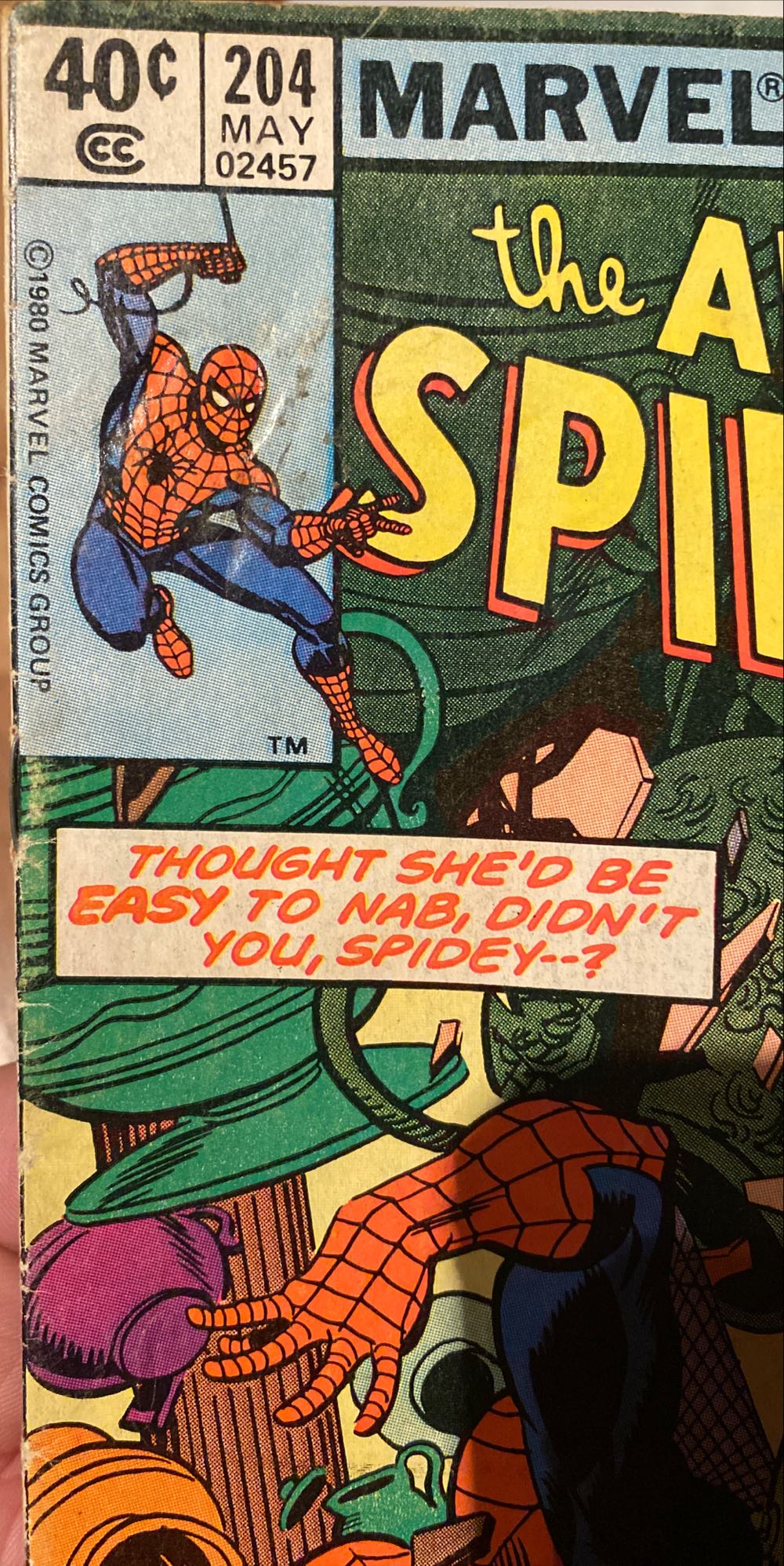 Amazing Spider-man, The - Marvel Comics Group (204 - May 1980) comic book collectible - Main Image 3