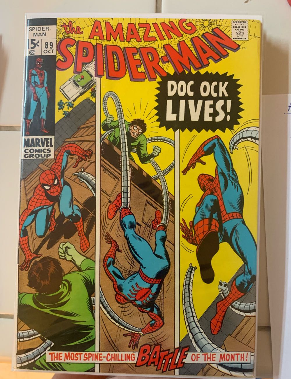 The Amazing Spider-Man✅ - Marvel Comics (89 - Oct 1970) comic book collectible - Main Image 3
