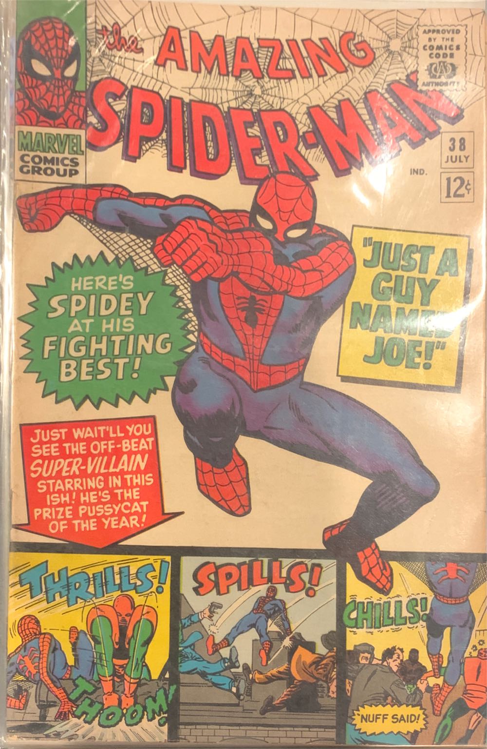 The Amazing Spider-man - Non-Pareil Publishing Corp. (38 - Jul 1966) comic book collectible - Main Image 2