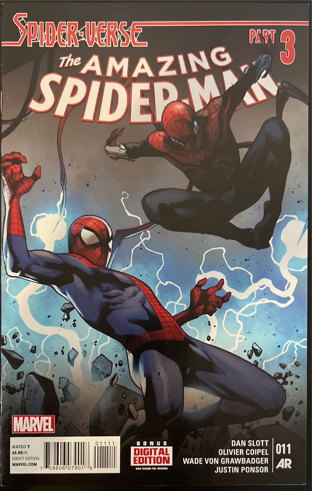 Amazing Spider-Man, The - Marvel (11 - Feb 2015) comic book collectible [Barcode 759606079018] - Main Image 2