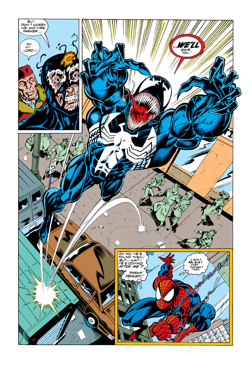 The Amazing Spider-Man - Marvel Comics (374 - Feb 1993) comic book collectible - Main Image 3