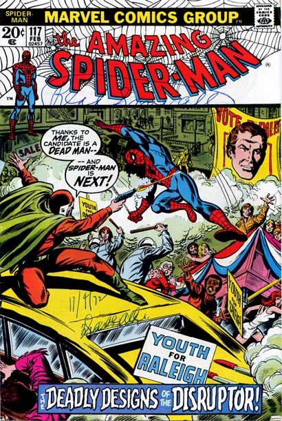 Amazing Spider-Man, The - Marvel Comics Group (117 - Feb 1973) comic book collectible - Main Image 1