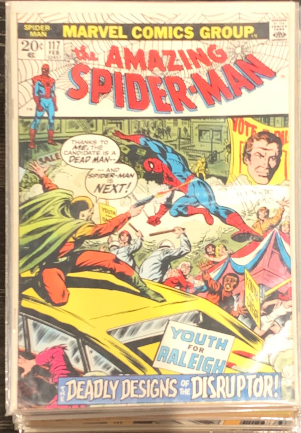 Amazing Spider-Man, The - Marvel Comics Group (117 - Feb 1973) comic book collectible - Main Image 2