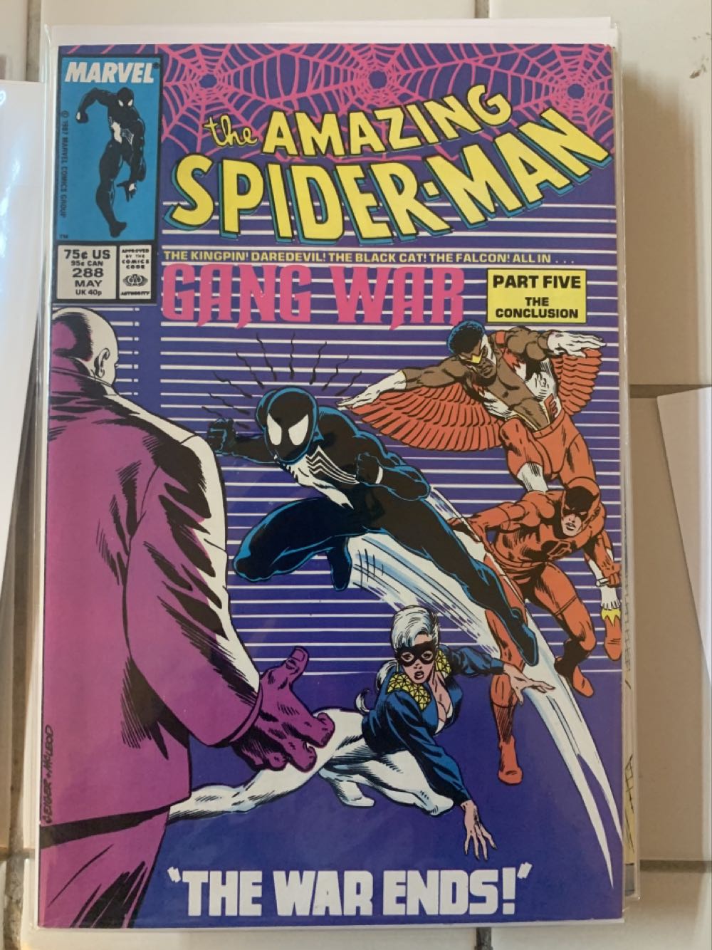 The Amazing Spider-man #288 - Marvel (288 - May 1987) comic book collectible - Main Image 2