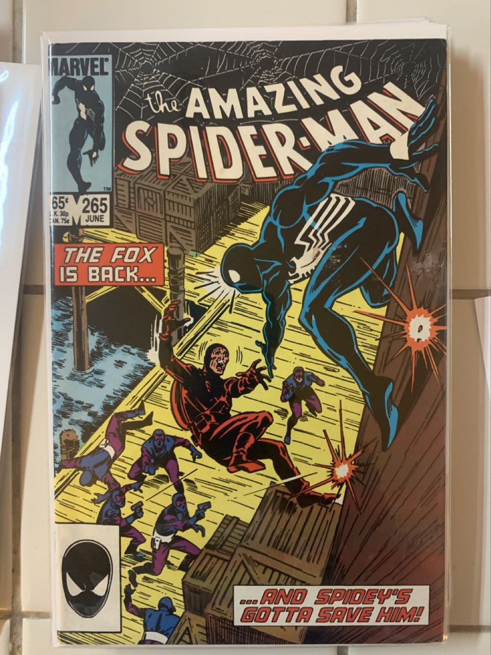 The Amazing Spider-Man - Marvel Comics Group (265 - Jun 1985) comic book collectible - Main Image 2