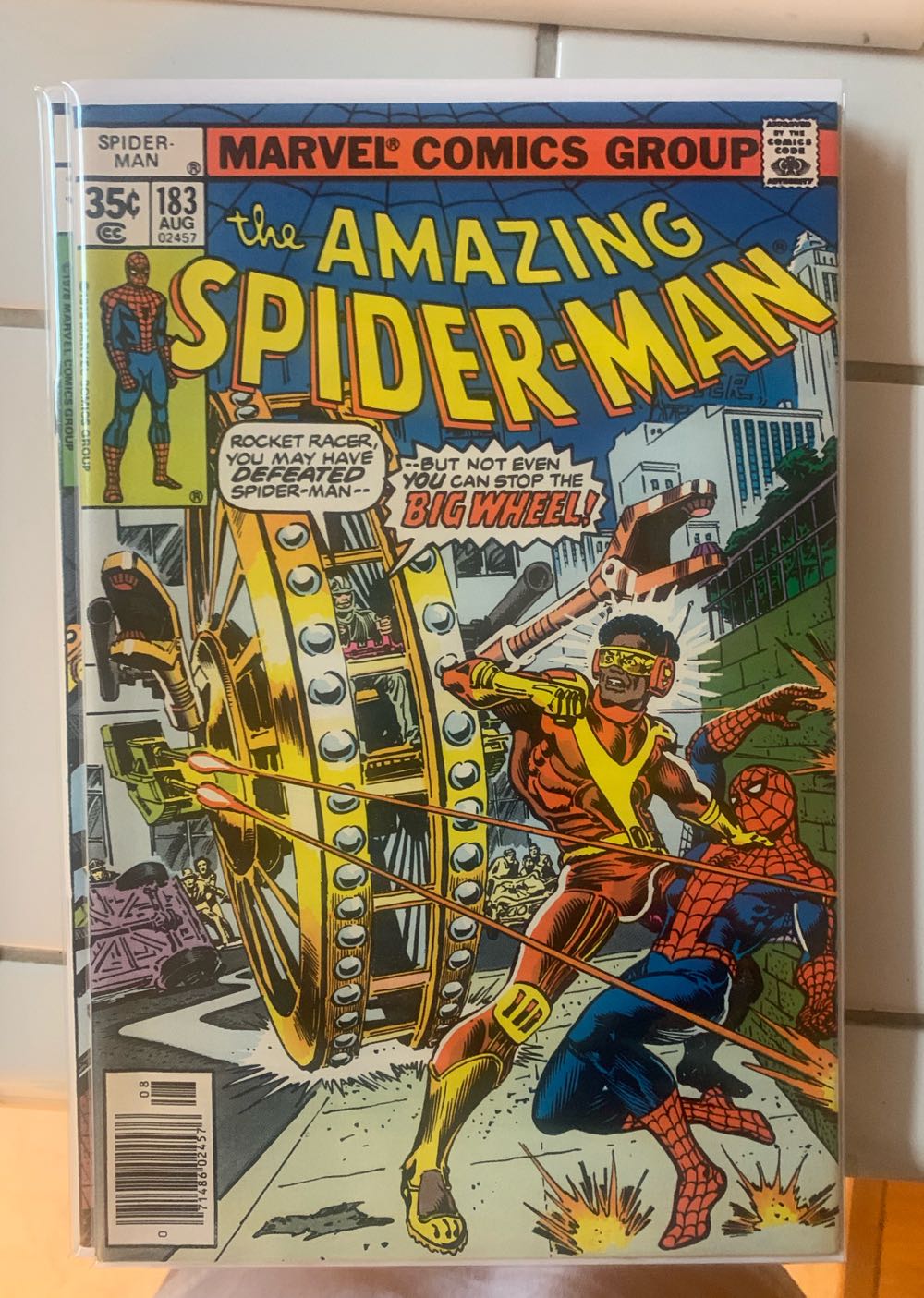 Amazing Spider-man, The - Marvel (183 - Aug 1978) comic book collectible [Barcode 071486024576] - Main Image 2