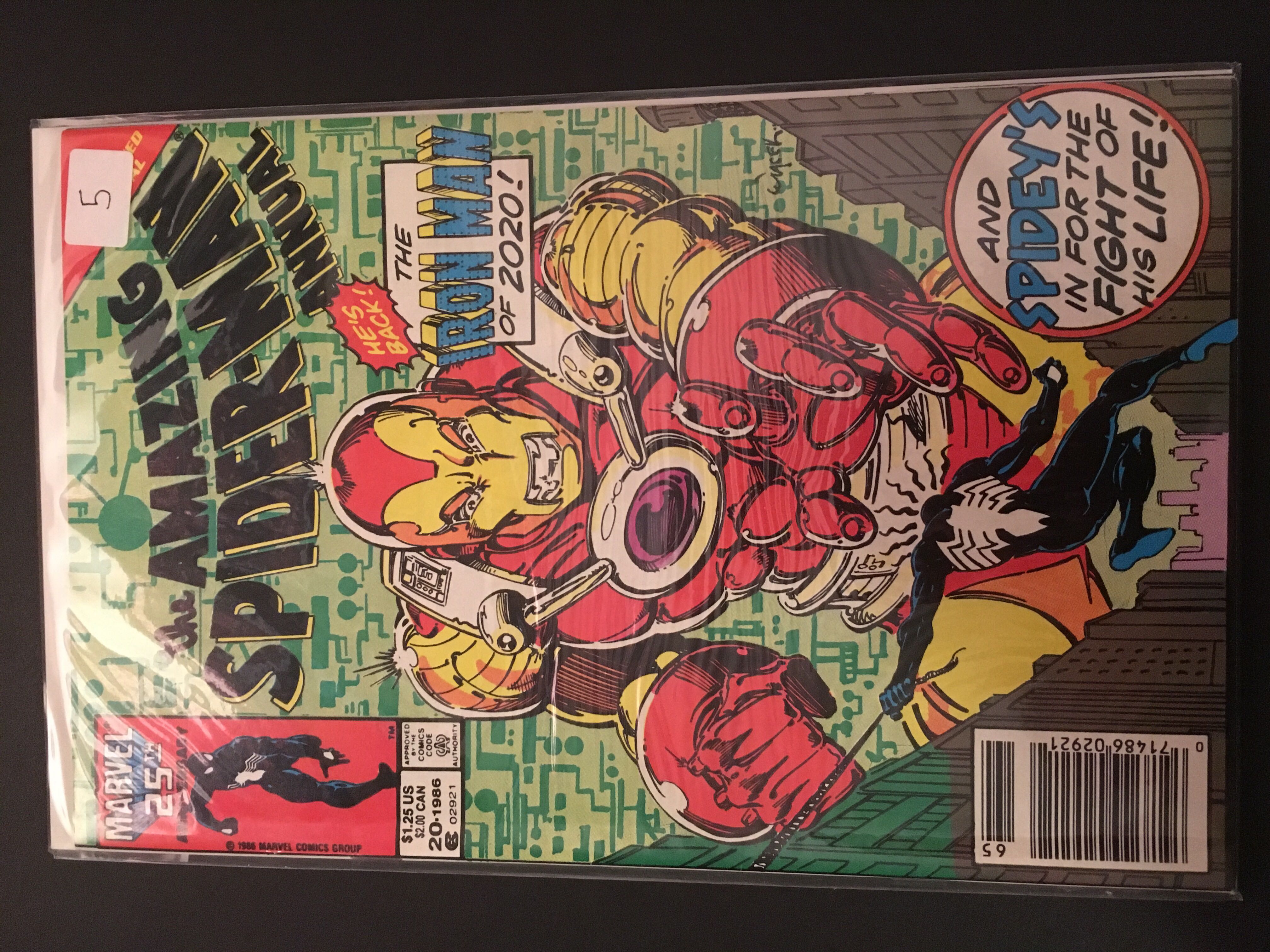 The Amazing Spider-man Annual - Marvel Comics (20 - Nov 1986) comic book collectible - Main Image 2