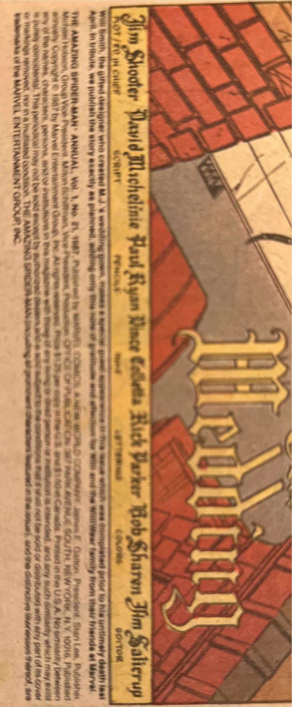 Amazing Spider-Man Annual - Marvel Comics (21 - Dec 1987) comic book collectible - Main Image 3