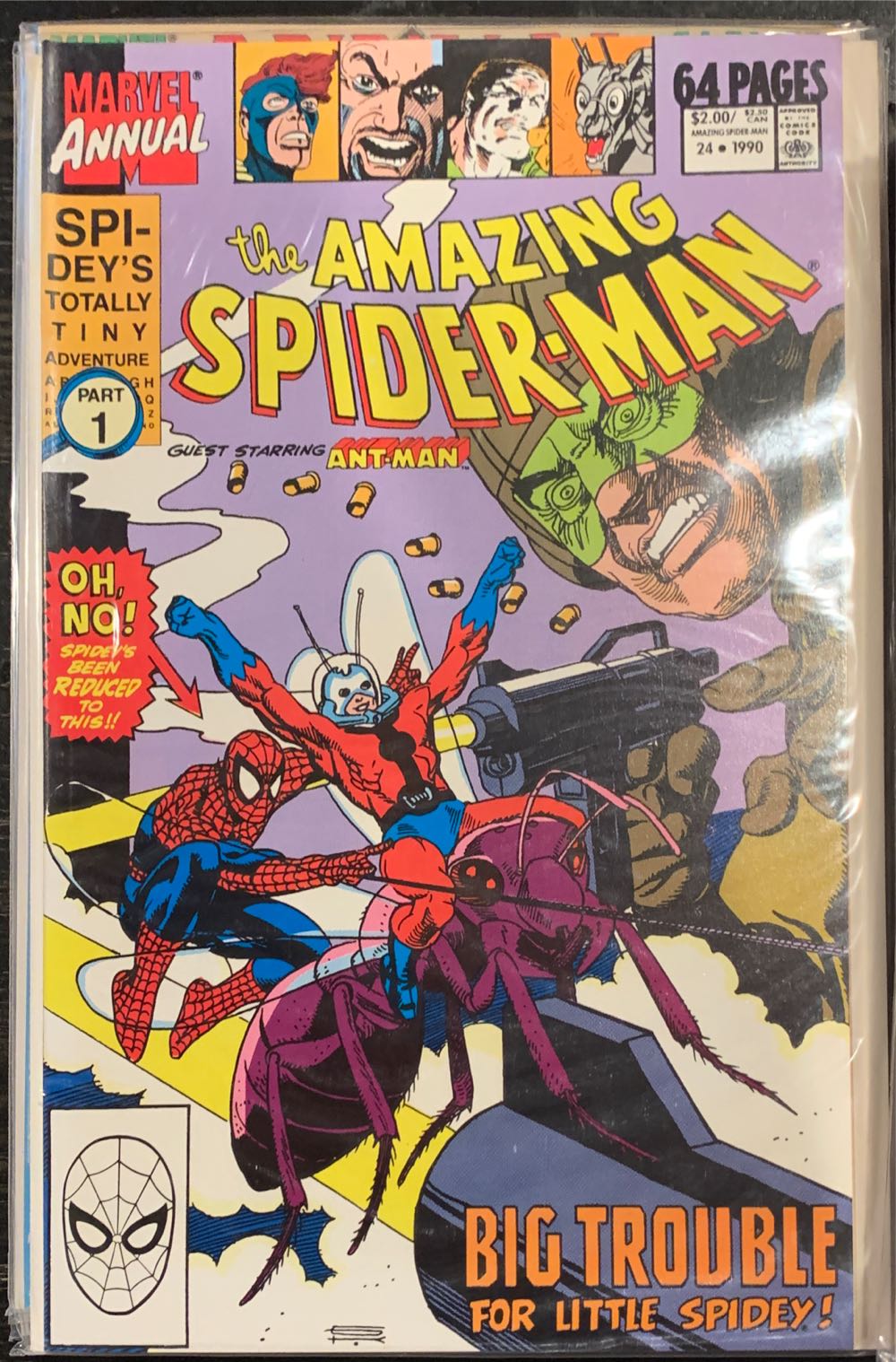 The Amazing Spider-man Annual - Marvel Comics (24 - Jan 1990) comic book collectible - Main Image 2