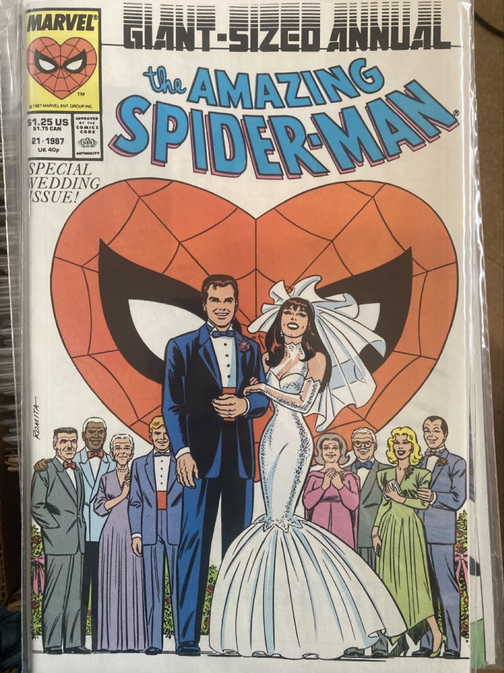 Amazing Spider-Man Annual - Marvel (21 - Apr 1987) comic book collectible - Main Image 2