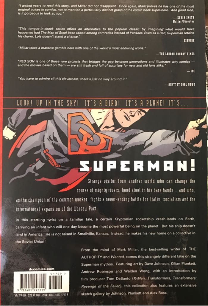 Superman: Red Son  comic book collectible [Barcode 978140124711900] - Main Image 2