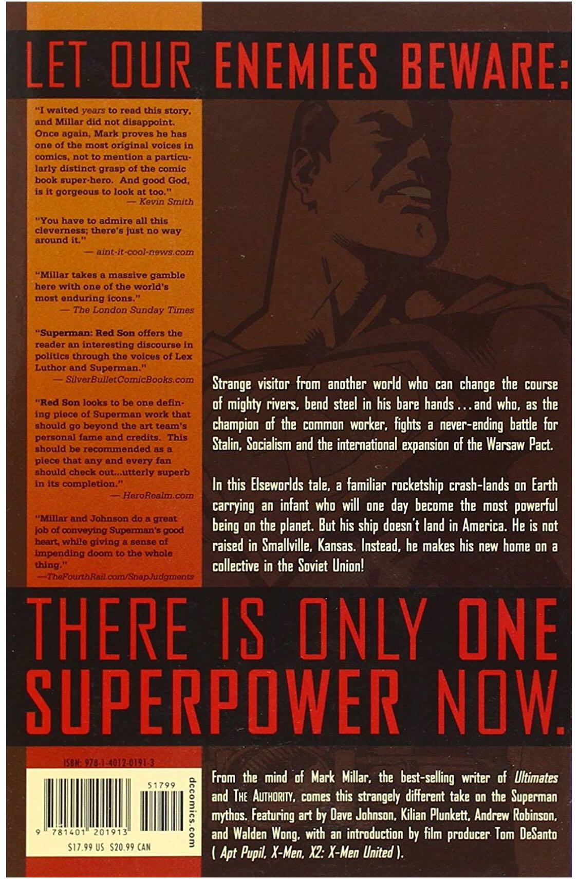 Superman: Red Son - DC Comics (1 - Feb 2004) comic book collectible [Barcode 978140124711951799] - Main Image 2