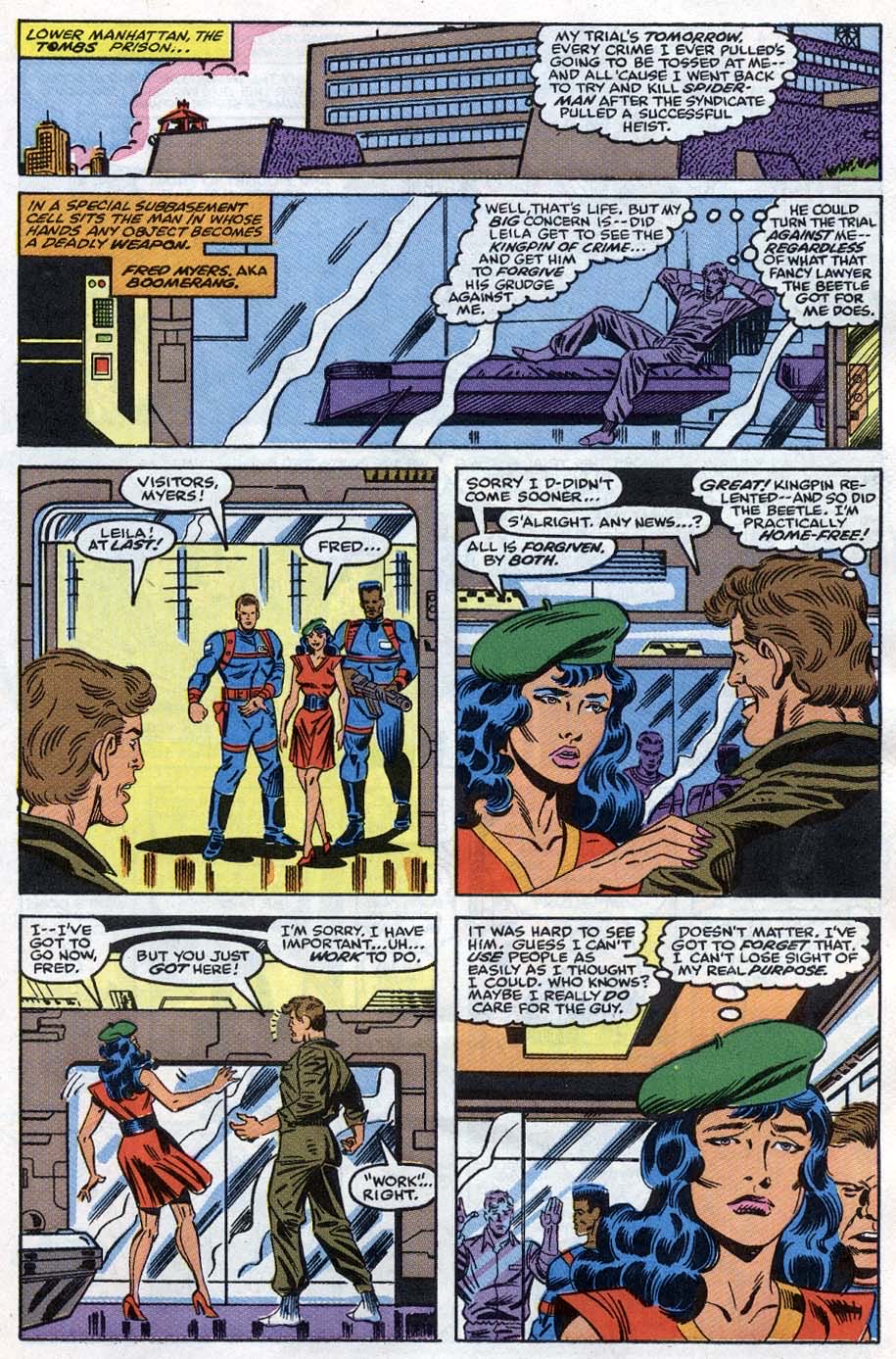 The Deadly Foes Of Spider-Man - Marvel Comics (2 - Jun 1991) comic book collectible - Main Image 2