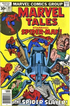 Marvel Tales Featuring: Spider-man  (84 - 10/1977) comic book collectible [Barcode 071486024767] - Main Image 1