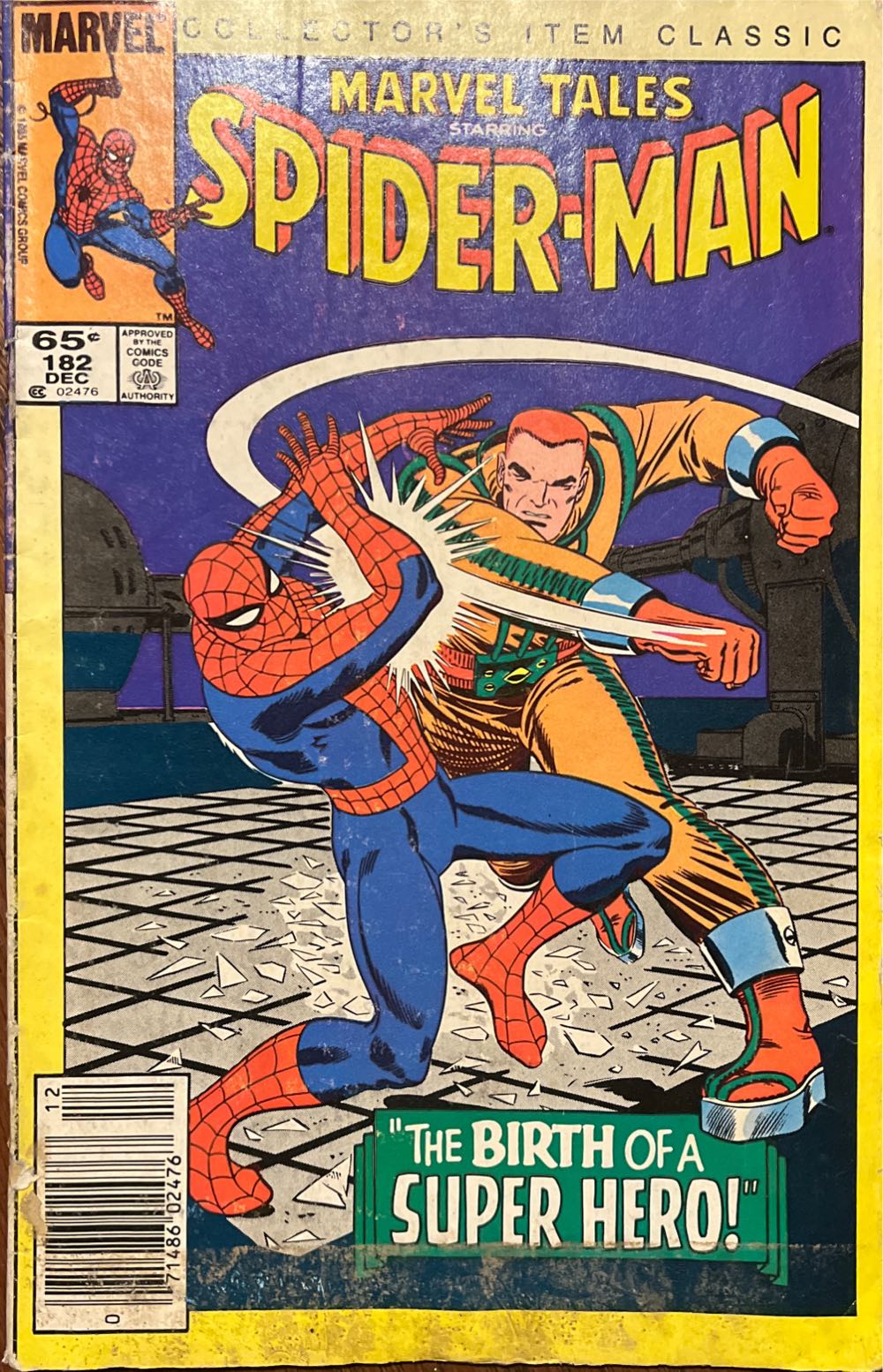 Marvel Tales(1964 Marvel)#182 - Marvel (182 - Dec 1985) comic book collectible [Barcode 071486024767] - Main Image 2