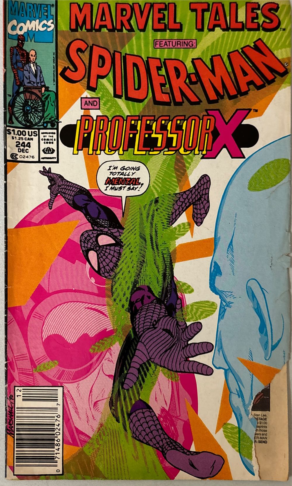 Marvel Tales vol. 2 - Marvel (244 - Dec 1990) comic book collectible [Barcode 071486024767] - Main Image 2