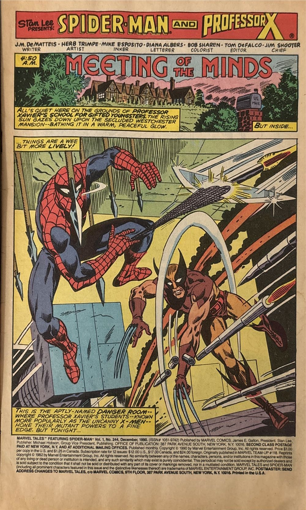 Marvel Tales vol. 2 - Marvel (244 - Dec 1990) comic book collectible [Barcode 071486024767] - Main Image 3