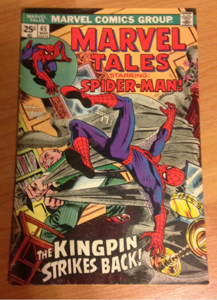 Marvel Tales Featuring: Spider-man - Marvel Comic Group (65) comic book collectible [Barcode 071486024767] - Main Image 1
