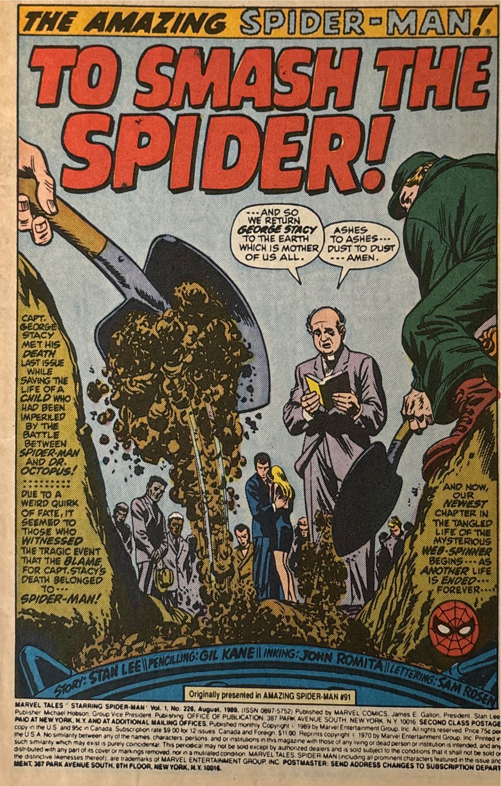 Marvel Tales vol. 2 - Marvel (226 - Aug 1989) comic book collectible [Barcode 071486024767] - Main Image 3