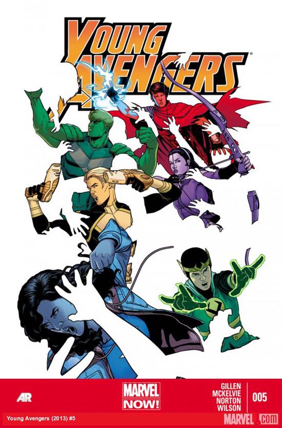 Young Avengers - Marvel (5 - May 2013) comic book collectible [Barcode 75960607918600511] - Main Image 1